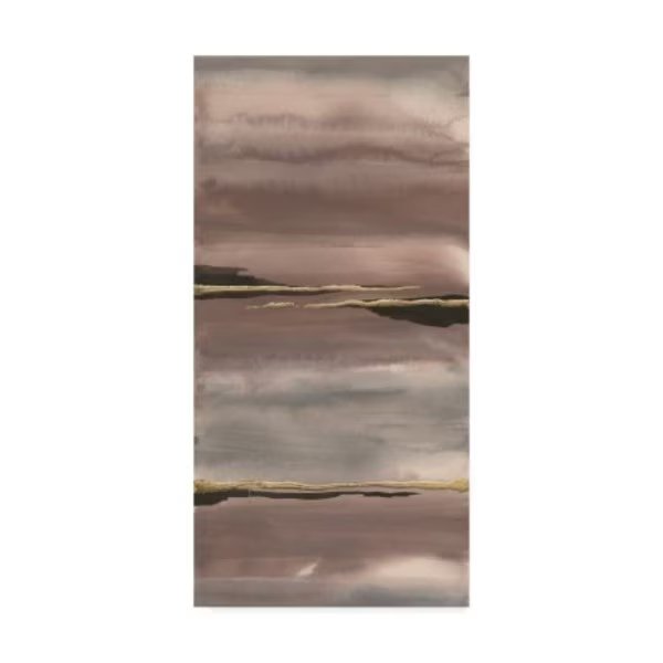 Chris Paschke 'Gilded Morning Fog Iii' Canvas Art, 24x47, Trademark Fine Art, Mfr#: WAP05968-C2447GG
